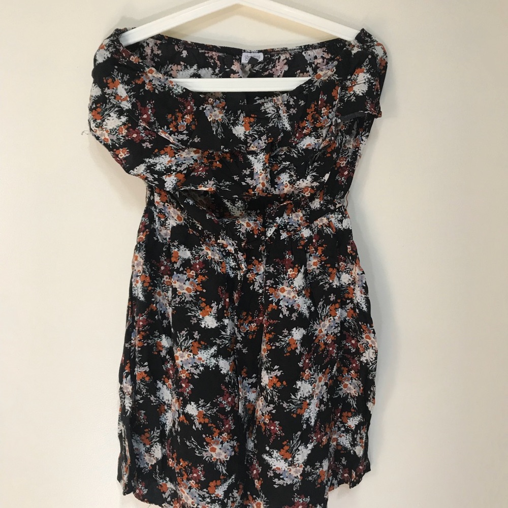 Strapless dress!